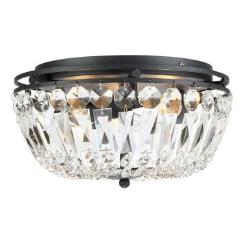 TAKLAMPA MARKSLÖJD VASA SVART 