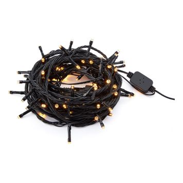 LJUSSLINGA MARKSÖJD GARDEN 24 SVART 810CM