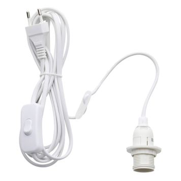 SLADDSTÄLL MARKSLÖJD PAPPSTJÄRNOR E14 350CM VIT