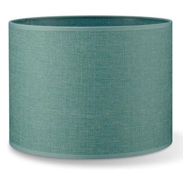LAMPSKÄRM HOME SWEET HOME CANVAS TURKOS Ø25CM