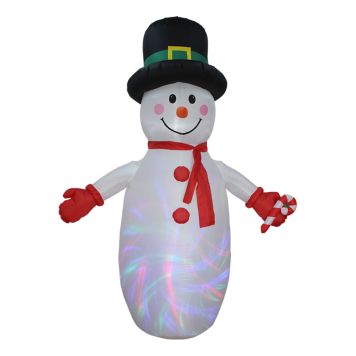 SNÖGUBBE UPPBLÅSBAR LED 240CM