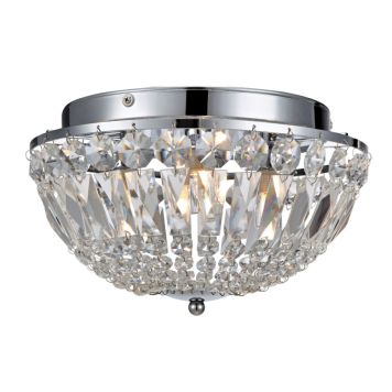 PLAFOND MARKSLÖJD ESTELLE KROM HALOGEN IP44