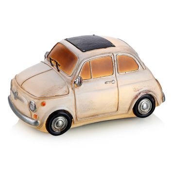 JULDEKORATION MARKSLÖJD NOSTALGI FIAT BATTERIDRIVEN CHAMPAGNE