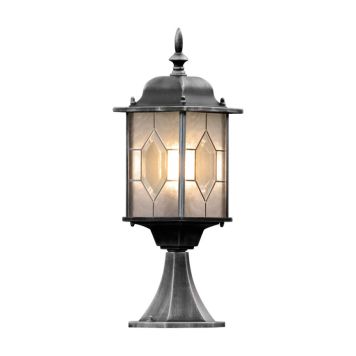 STOLPLYKTA KONSTSMIDE MILANO SVART/GRÅ