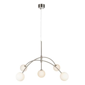 TAKLAMPA MARKSLÖJD HEAVEN STÅL/OPAL