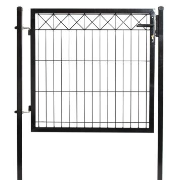 GRIND HORTUS TILL PANELSTÄNGSEL DEKO X SVART 78X100CM