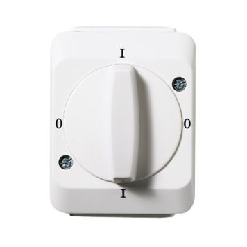 STRÖMBRYTARE SCHNEIDER ELECTRIC WDE007707 ARTIC TRAPP VIT