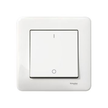 STRÖMBRYTARE SCHNEIDER ELECTRIC WDE008207 EXXACT 2-POL VIT