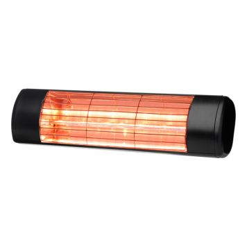 INFRAVÄRMARE QUARTZ HEATLIGHT HLW20 2000W SVART