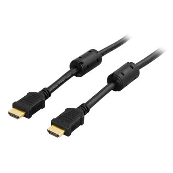 HDMI-KABEL DELTACO SVART 5M