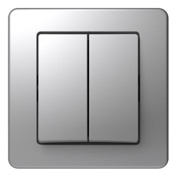 STRÖMBRYTARE TEM 10AX KRON SILVER