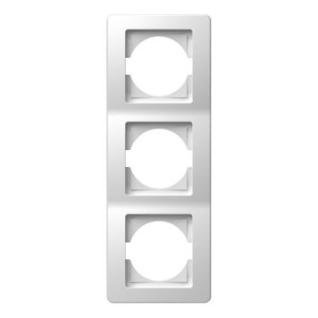 KOMBINATIONSRAM TEM STRÖM 3 VERTIKAL VIT