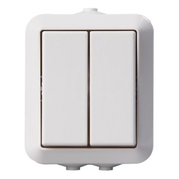 STRÖMSTÄLLARE, KRON IP44 UTP UTANPÅLIGGA