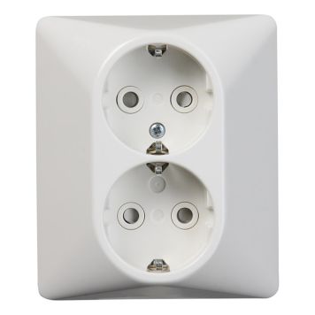 VÄGGUTTAG 2-VÄGS JORDAT JUSS MAX 16 A/25