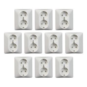 VÄGGUTTAG 2-VÄGS JORDAT JUSS 2143057A