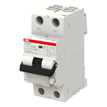 PERSONSSKYDDSBRYTARE 10A 30MA 2-POL, C-K