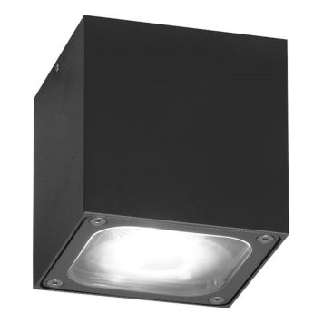 TAKLAMPA KONSTSMIDE CESENA LED MÖRKGRÅ