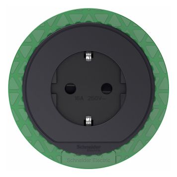 BORDSENHET SCHNEIDER ELECTRIC MINI 6CM ANTRACIT