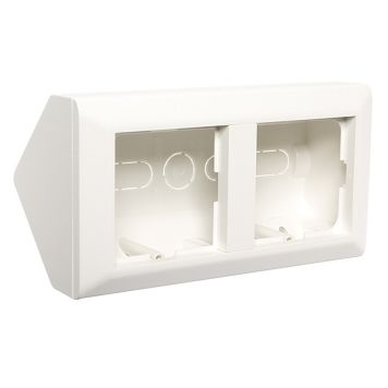 HÖRNBOX ELKO RS 2-FACK FJÄLLVIT