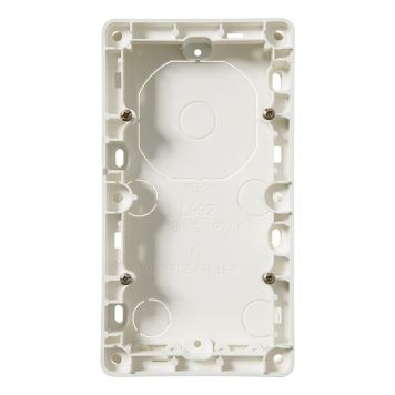 FÖRHÖJNINGSRAM ELKO 2-FACK 84X155X20MM FJÄLLVIT