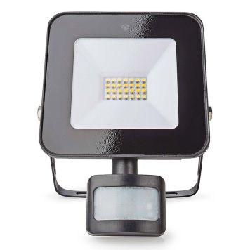 STRÅLKASTARE NEDIS RÖRELSEVAKT WIFI SMART LED DIMBAR