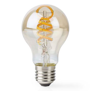 LJUSKÄLLA NEDIS WIFI SMART LED VARM/KALL FILAMENT E27 KLOT