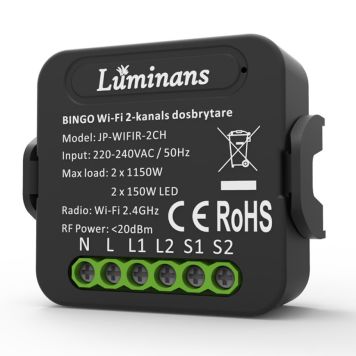 DOSBRYTARE LUMINANS BINGO 2-K APPSTYRD 