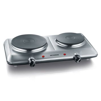 KOKPLATTA SEVERIN DUBBEL ROSTFRI 2500W