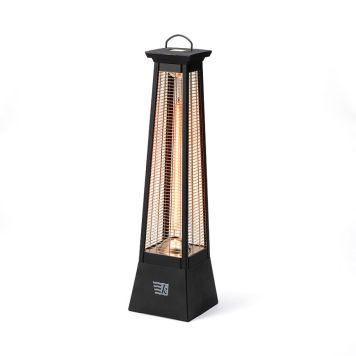 TERRASSVÄRMARE GNOSJÖ VOLCANO 2000W SVART