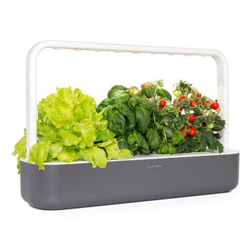 ÖRTGÅRD CLICK & GROW SMART GARDEN 9 MÖRKGRÅ
