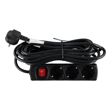 GRENUTTAG VOLTOMAT SV. 3-VÄGS STRÖMBRYTARE JORDAD