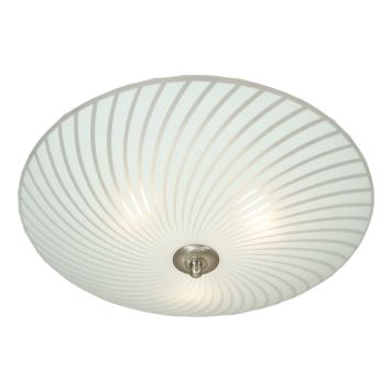 PLAFOND ANETA LIGHTING CYKLON VIT/STÅL
