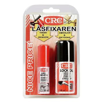 LÅSKIT CRC LÅSFIXAREN LÅSOLJA & DE-ICER