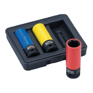 HJULHYLSSATS BAHCO 1/2" LÅNGA 3ST/FP