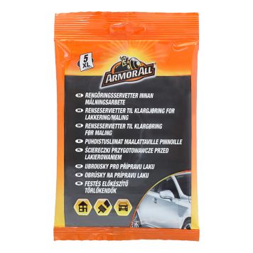 TVÄTTSERVETTER ARMOR ALL PAINT PREPARATION 5-PACK