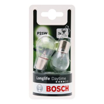 BILLAMPA BOSCH LONGLIFE DAYTIME P21W  