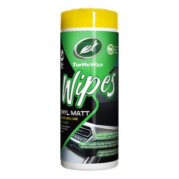 INSTRUMENTRENGÖRING TURTLE WAX WIPES MATT 40ST