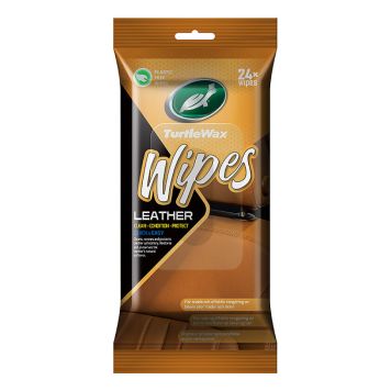 LÄDERRENGÖRING TURTLE WAX WIPES 24ST