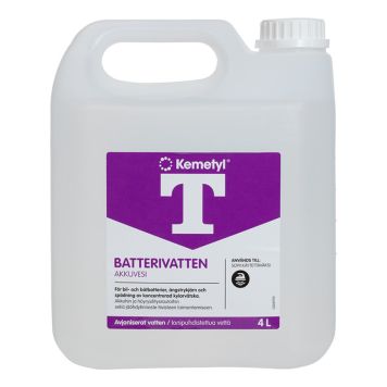 T-BATTERIVATTEN KEMETYL 4L