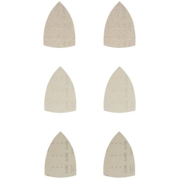 SLIPNÄT CRAFTOMAT STARTSET K80/120/180 100X150MM 10-PACK