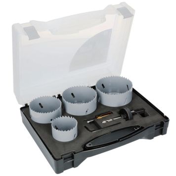 HÅLSÅGSET CRAFTOMAT HSS BIMETALL Ø51-83MM 7 DELAR