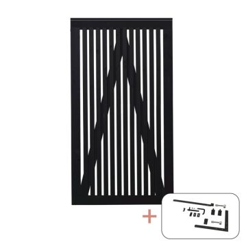 GRIND PLUS SENDAI 100X180CM SVART