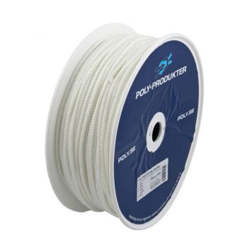 POLYESTERSILKELINA VIT Ø5MM PRIS PER METER