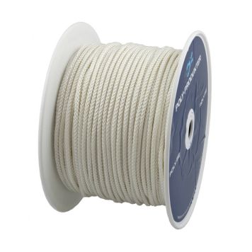 POLYESTERSILKELINA VIT Ø6MM PRIS PER METER