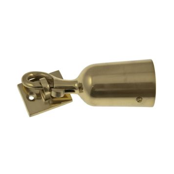 ÄNDFÄSTE POLY ROPES MED KROK OCH VÄGGFÄSTE MÄSSING Ø36MM