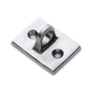 VÄGGFÄSTE FÖR KROK 28MM BLANK KROM