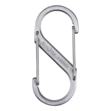 S-KARBINHAKE ROSTFRITT STÅL 5X2CM 4,5KG