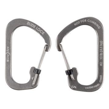 KARBINHAKE MED SLIDELOCK SILVER 4,5KG