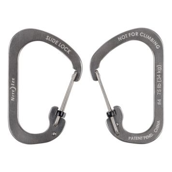 KARBINHAKE MED SLIDELOCK SILVER 34KG