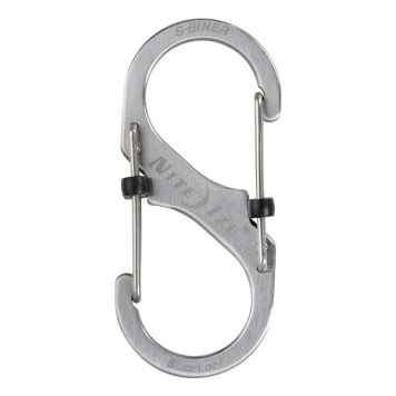 S-KARBINHAKE MED SLIDELOCK SILVER